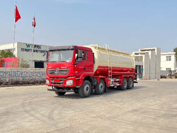 8x4陜汽德龍SGZ5312GFLSX6型油田專用下灰罐車